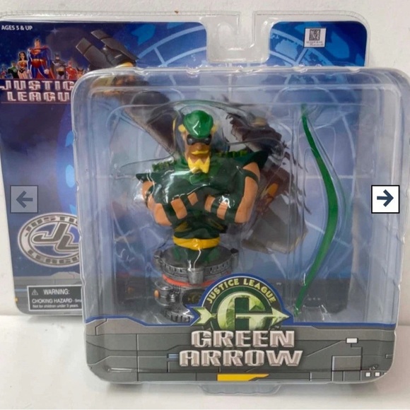 Marvel Other - Green Arrow Figure DC Universe Justice League 2005 Sealed In Box Cartoon Network